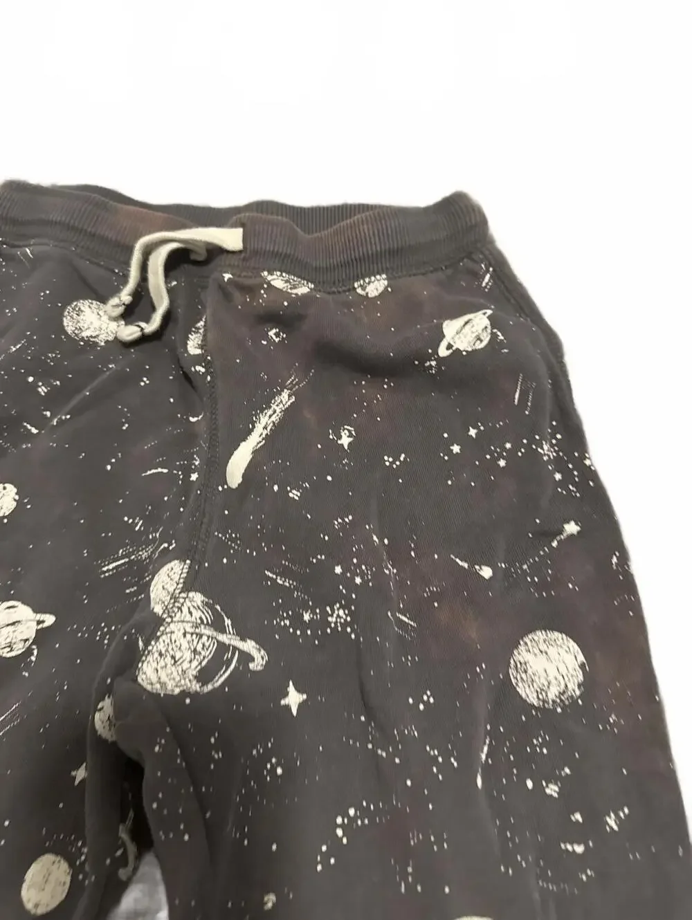 Carter's Kids Boys Space Print Jogger Pants Size 7 - Lot of 2